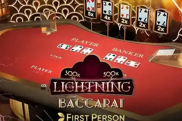 First Person Lightning Baccarat